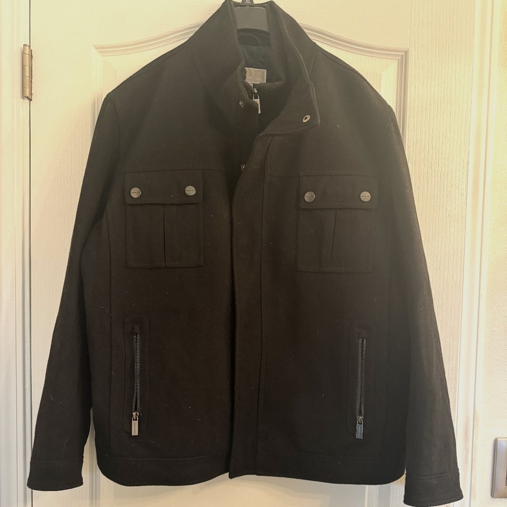 Michael Kors Zip n Snap Jacket